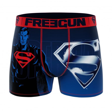 Boxer FREEGUN superman - Matière noble