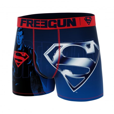 Boxer FREEGUN superman - Matière noble