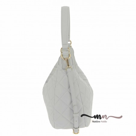 Sac femme VALENTINO matelassé gris  - Matière noble 79.90€