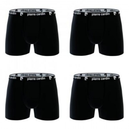 BOXER P.CARDIN PACK DE 4 NOIR