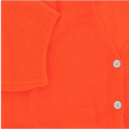 Gilet manches courtes 30% alpaga, laine, divers coloris - Matière noble