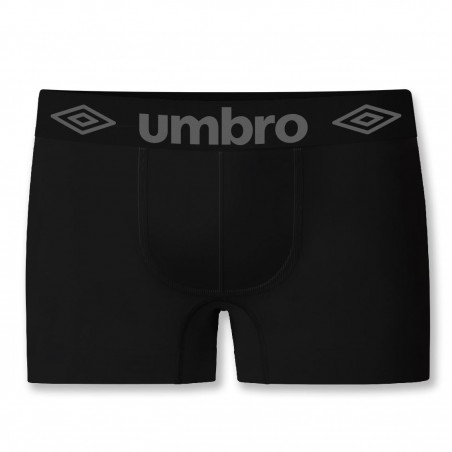 Pack 4 boxers UMBRO noir sans couture - Matière noble