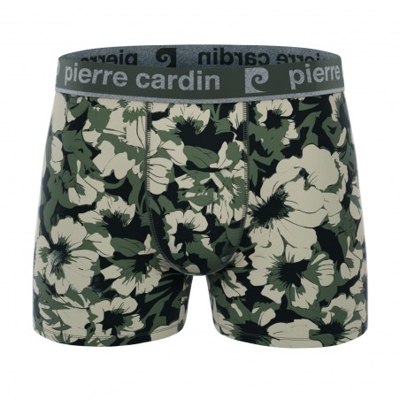 Boxer P. CARDIN, motif fleurs, divers coloris, vendu à l'unité - Matière noble
