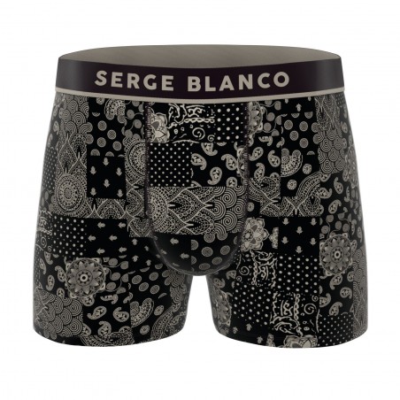Boxer Serge BLANCO sublimation, divers coloris - à l'unité - Matière noble