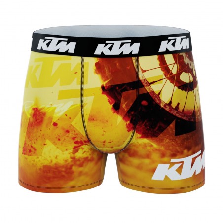 Boxer homme KTM, motif moto - Matière noble 5.60€
