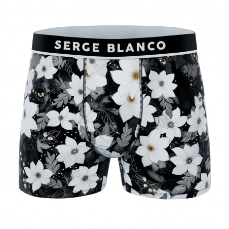 Boxer Serge BLANCO sublimation, divers coloris - à l'unité - Matière noble