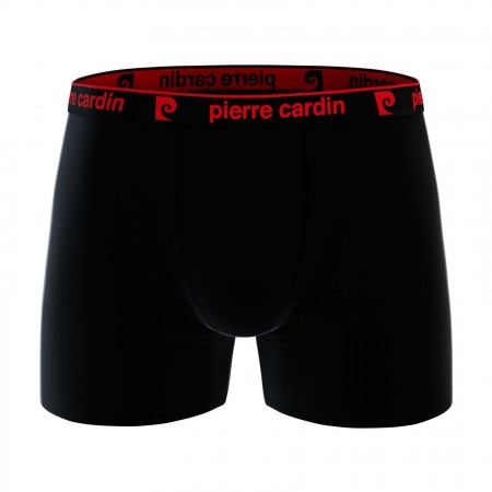 BOXER P.CARDIN NOIR / ROUGE