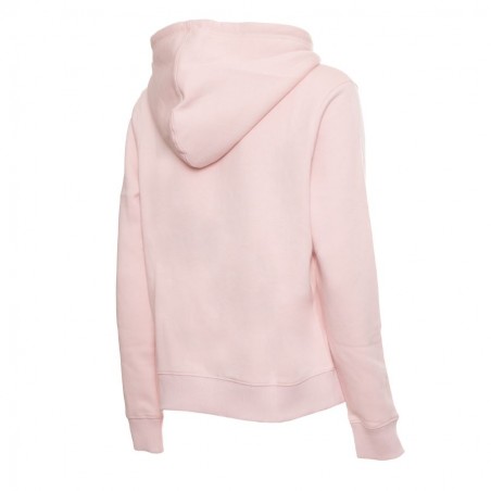 Sweat zippé femme GUESS Jeans, coloris rose- Matière noble