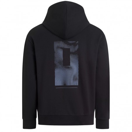 SWEAT CALVIN KLEIN CAPUCHE NOIR GRAPHIC