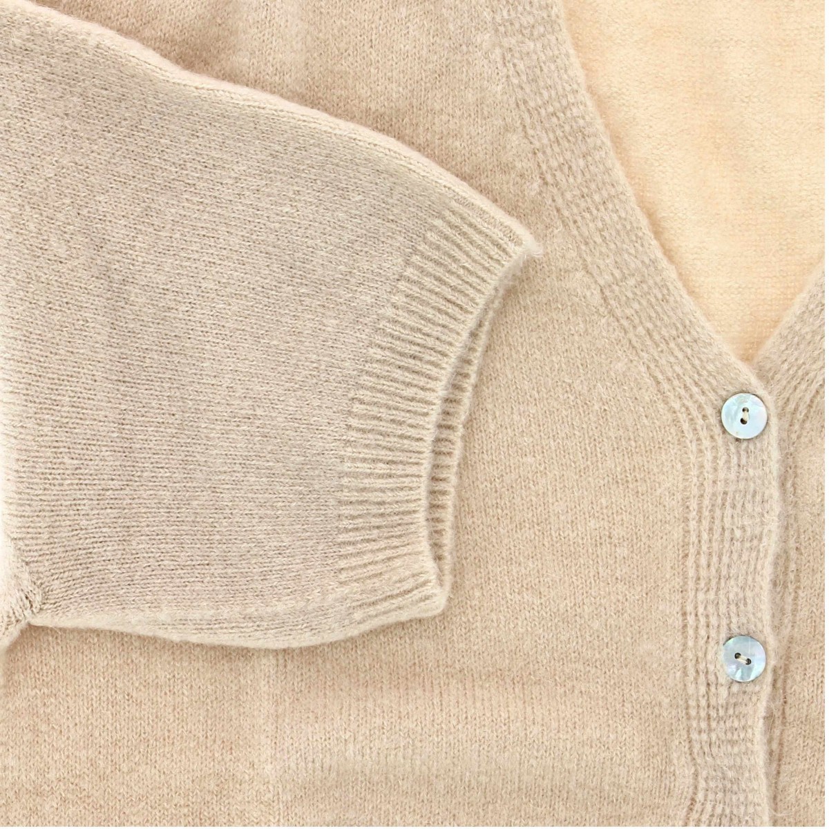 Gilet manches courtes 30% alpaga, laine, divers coloris - Matière noble