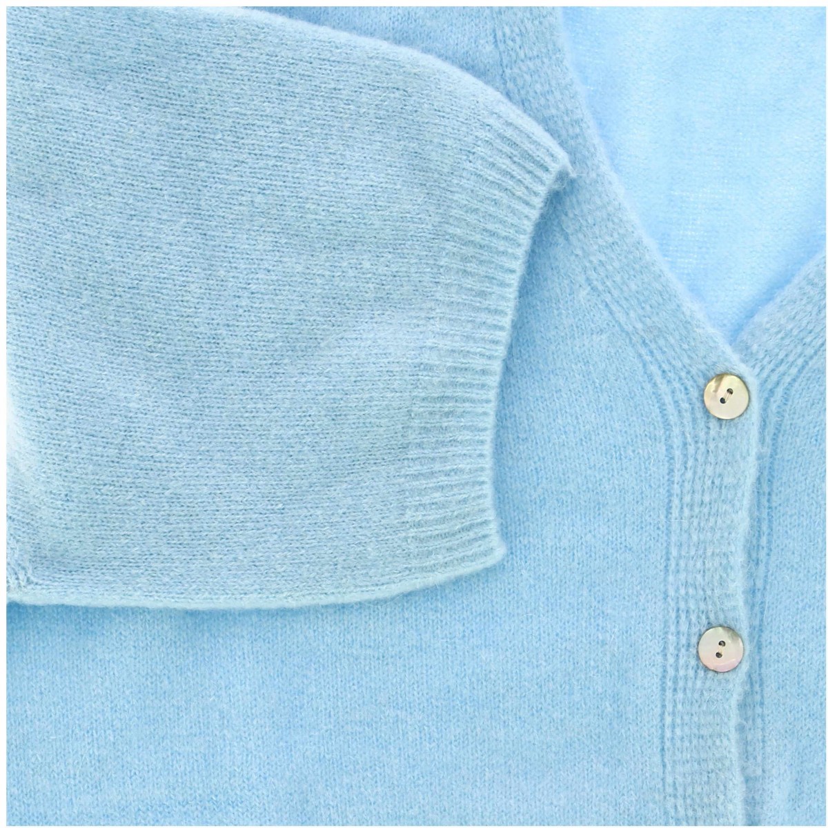 Gilet manches courtes 30% alpaga, laine, divers coloris - Matière noble