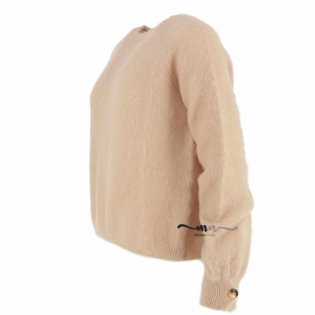 Pull femme 30% Alpaga et laine, divers coloris- Matière noble