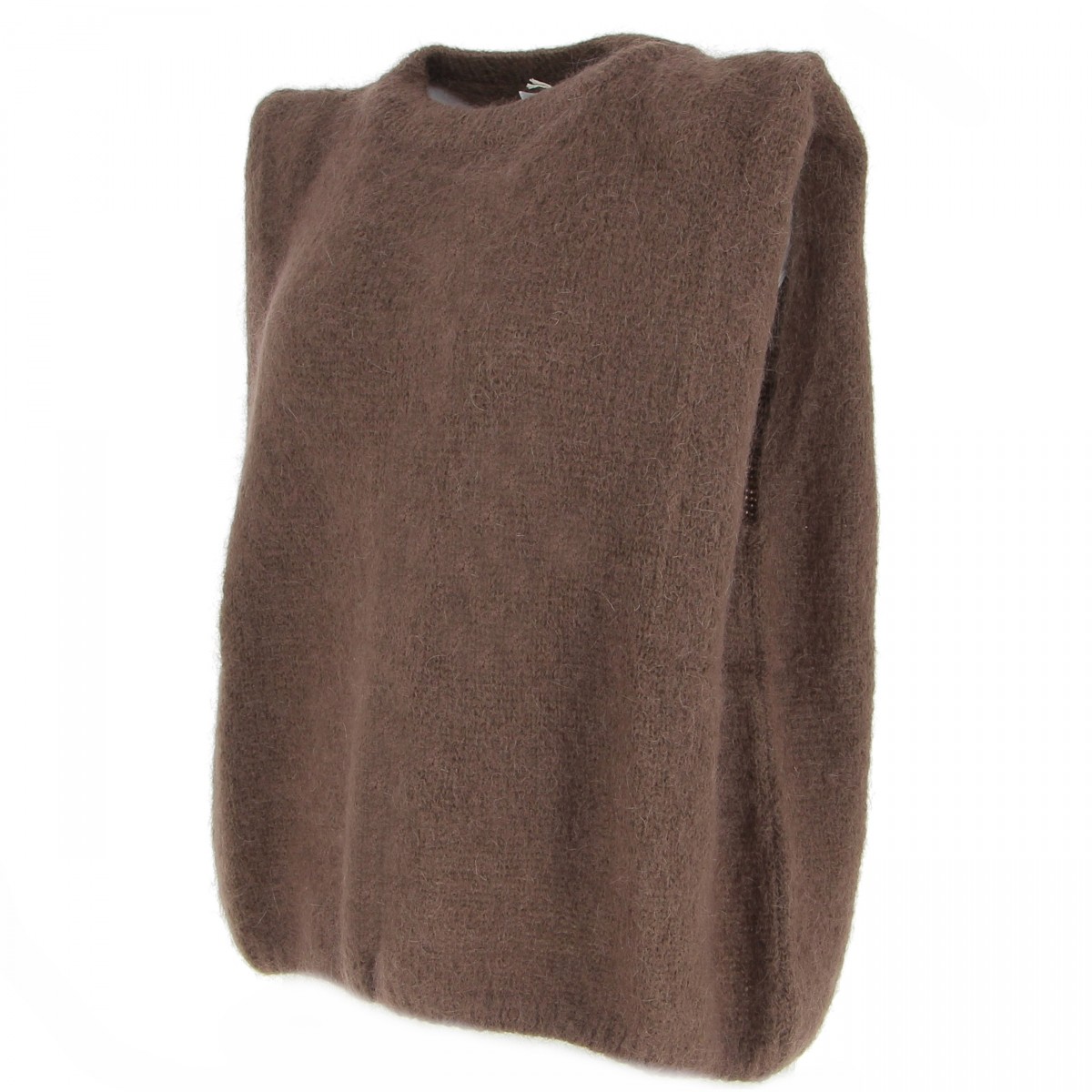 Pull sans manche femme 40% mohair, divers coloris - Matière noble