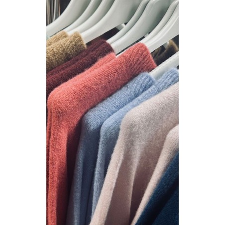 Pull femme Alpaga  divers coloris - Matière noble