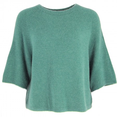 PULL 30% ALPAGA VERT SAUGE