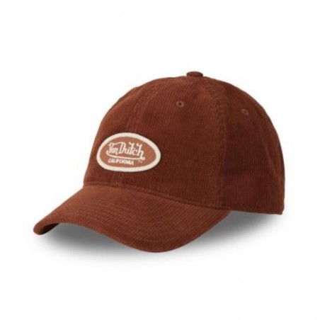 Casquette Dad velours VON DUTCH - Matière noble
