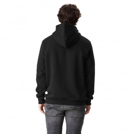 Sweat capuche VON DUTCH molletonné noir - Matière noble
