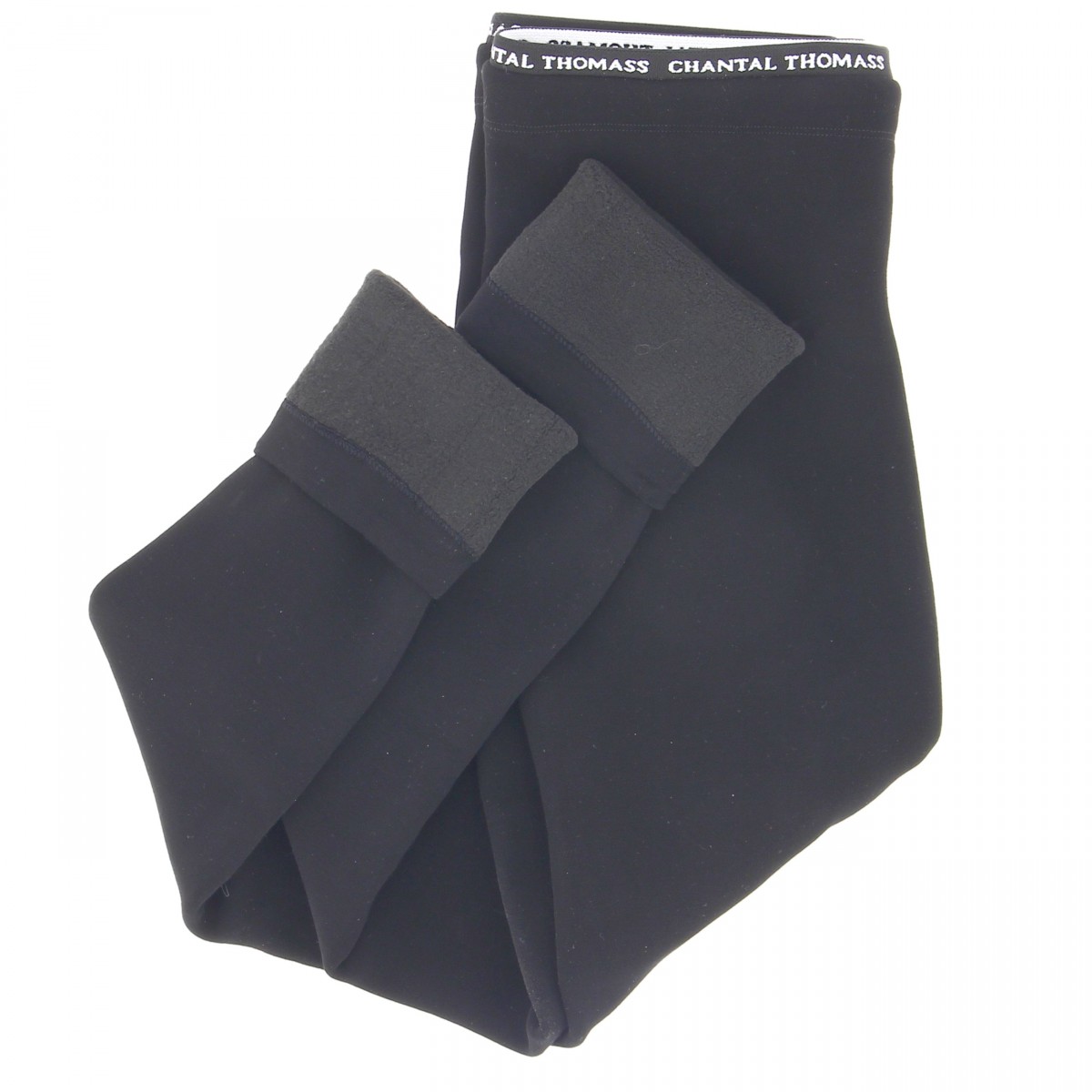 Legging doublé polaire Chantal THOMASS noir - Matière noble 23.90€
