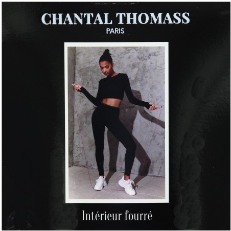 Legging doublé polaire Chantal THOMASS noir - Matière noble 23.90€