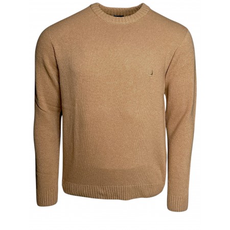 PULL HOMME 80% LAINE CAMEL