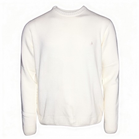 PULL HOMME 80% LAINE ECRU