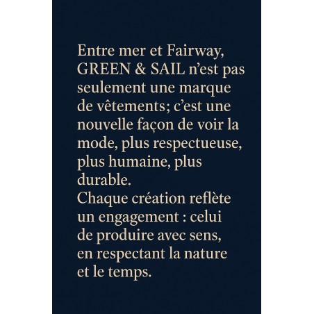 Pull homme GREEN & SAIL marron 80% laine - Matière noble