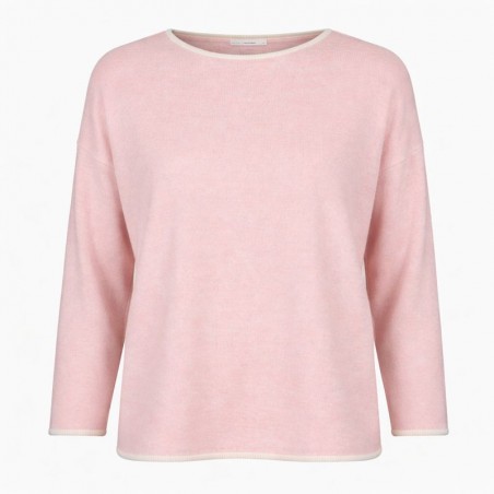Pull ample femme 50% coton, divers coloris - Matière noble