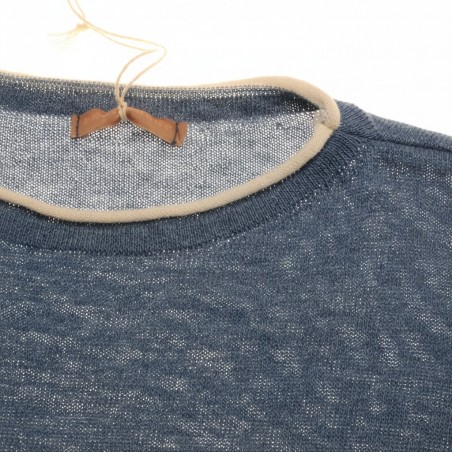 Pull ample femme 50% coton, divers coloris - Matière noble