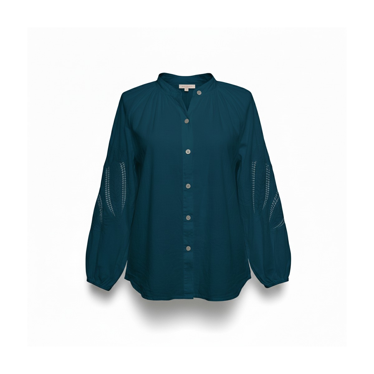 Blouse bohème brodée, divers coloris - Matière noble