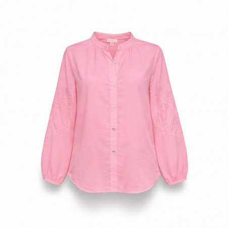 Blouse bohème brodée, divers coloris - Matière noble