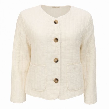 VESTE MATELASSEE GAZE COTON...