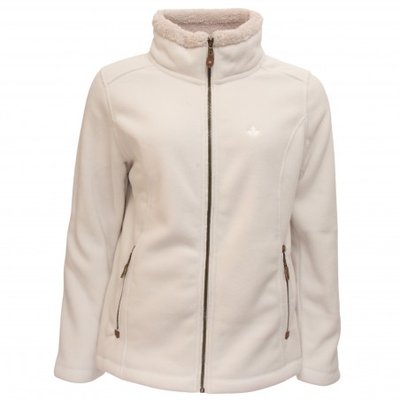Veste polaire fourrée femme - Matière noble