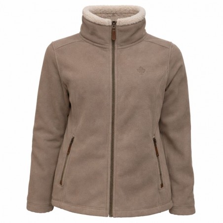 Veste polaire fourrée femme, divers coloris - Matière noble