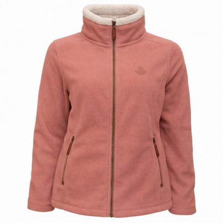Veste polaire fourrée femme, divers coloris - Matière noble