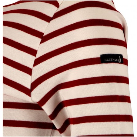 Marinière femme Green & Sail, divers coloris  - Matière noble 19.90€