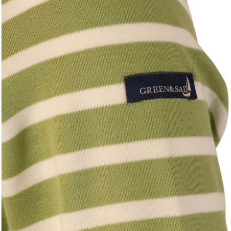Marinière femme Green & Sail, divers coloris  - Matière noble 19.90€