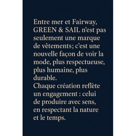 Marinière femme Green & Sail, divers coloris  - Matière noble 19.90€