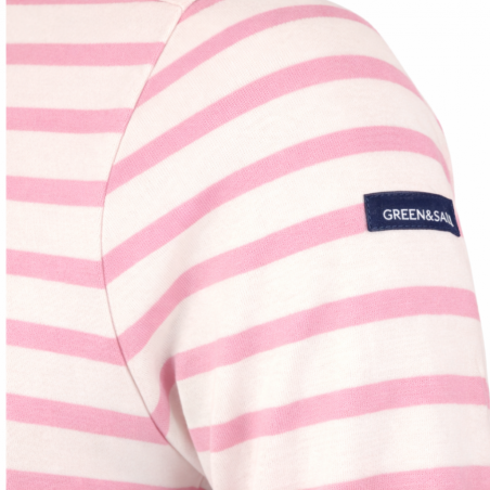 Marinière femme Green & Sail, divers coloris  - Matière noble 19.90€