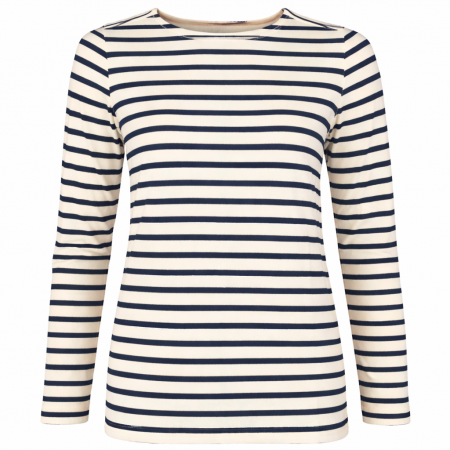 MARINIERE FEMME ECRU/MARINE