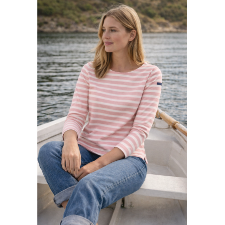 Marinière femme Green & Sail, divers coloris  - Matière noble 19.90€