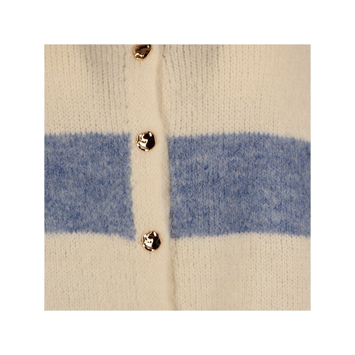 Gilet femme  Myosotis, manches courtes - Matière noble