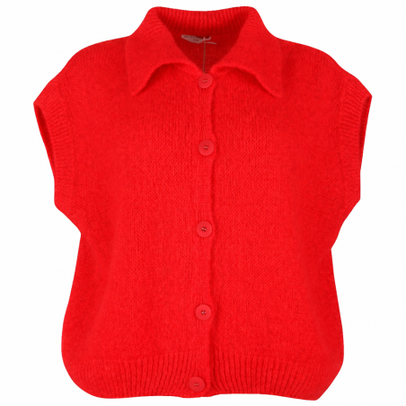 Gilet sans manche Gina, divers coloris - Matière noble, Green & Sail Sélection