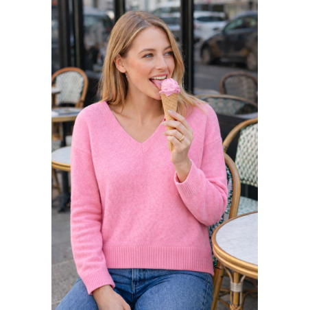 Pull femme Alpaga,  divers coloris - Matière noble