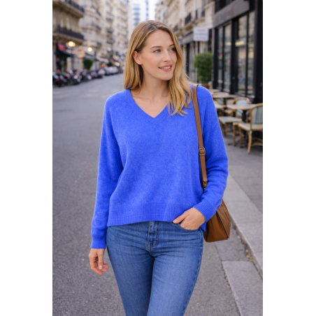 Pull femme Alpaga,  divers coloris - Matière noble