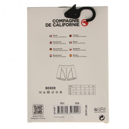 Pack 3 boxers compagnie de Californie - Matière noble