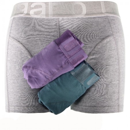 Pack 3 boxers Ungaro 95% coton - Matière noble