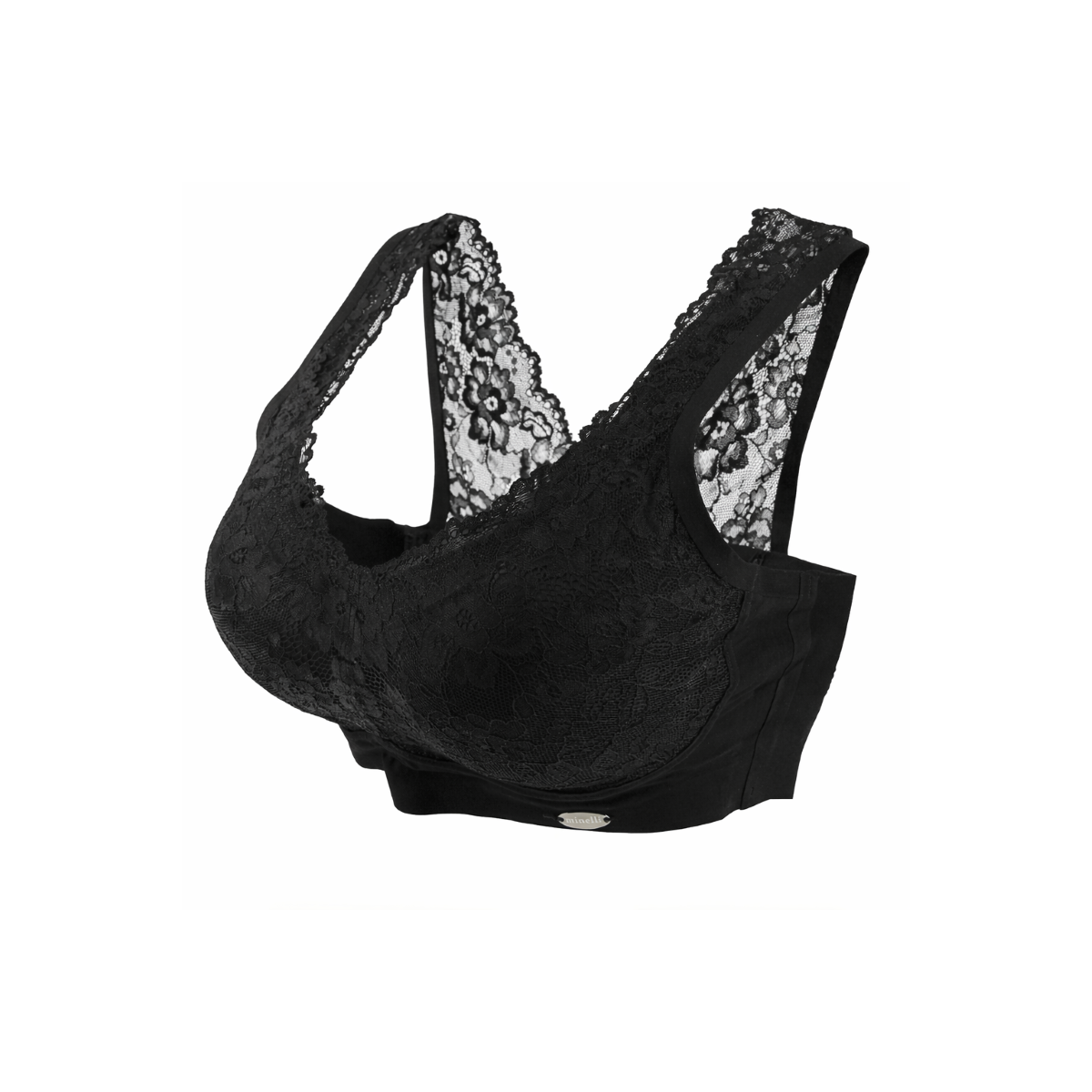 Brassière dentelle femme Minelli confortable invisible - Matière noble