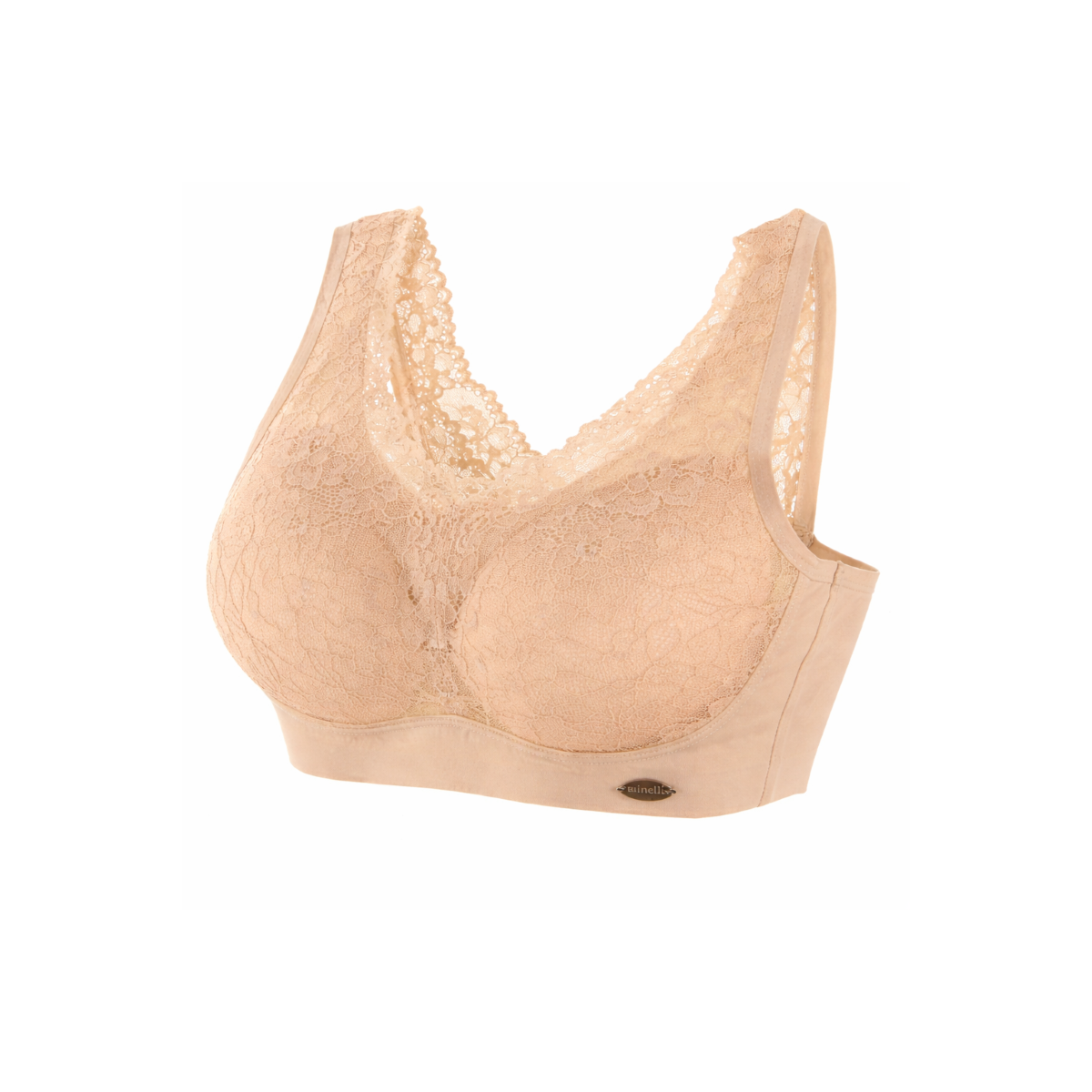 Brassière dentelle femme Minelli invisible, divers coloris  - Matière noble