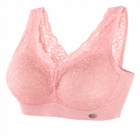 Brassière dentelle femme Minelli invisible, divers coloris  - Matière noble