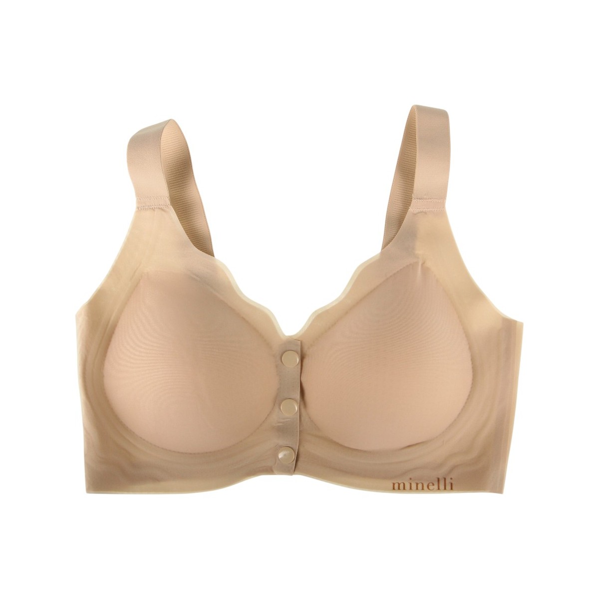 Brassière  invisible sans couture Minelli, divers coloris - Matière noble